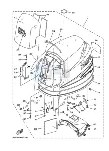 FL115AET1X drawing FAIRING-UPPER