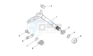 RXV-SXV 450-550 drawing Gear box selector I