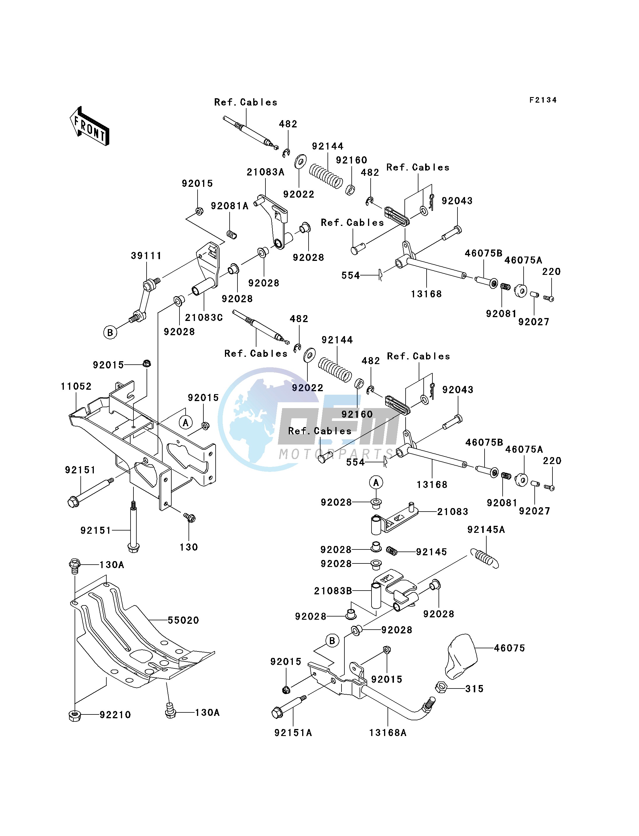 SHIFT LEVER-- S- -