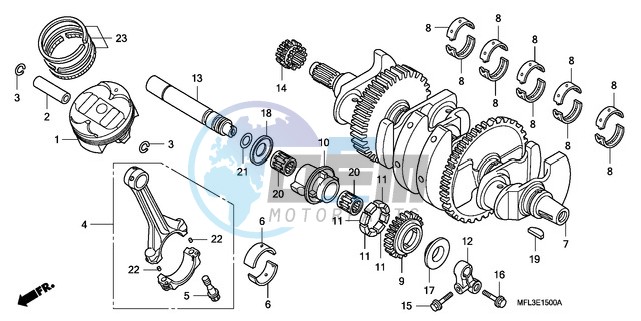 CRANKSHAFT/PISTON