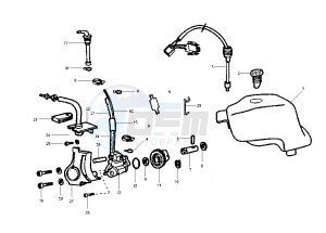 RCR 50 drawing Oil pump