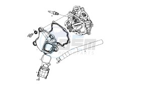 GP1 - 125 CC VTHPS1A1A EU2 drawing CYLINDER HEAD COVER