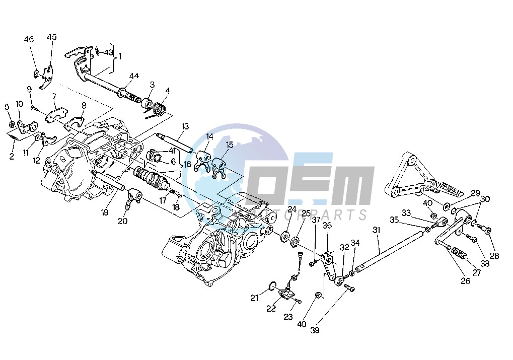 GEAR CHANGE MECHANISM