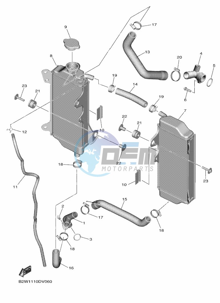 RADIATOR & HOSE