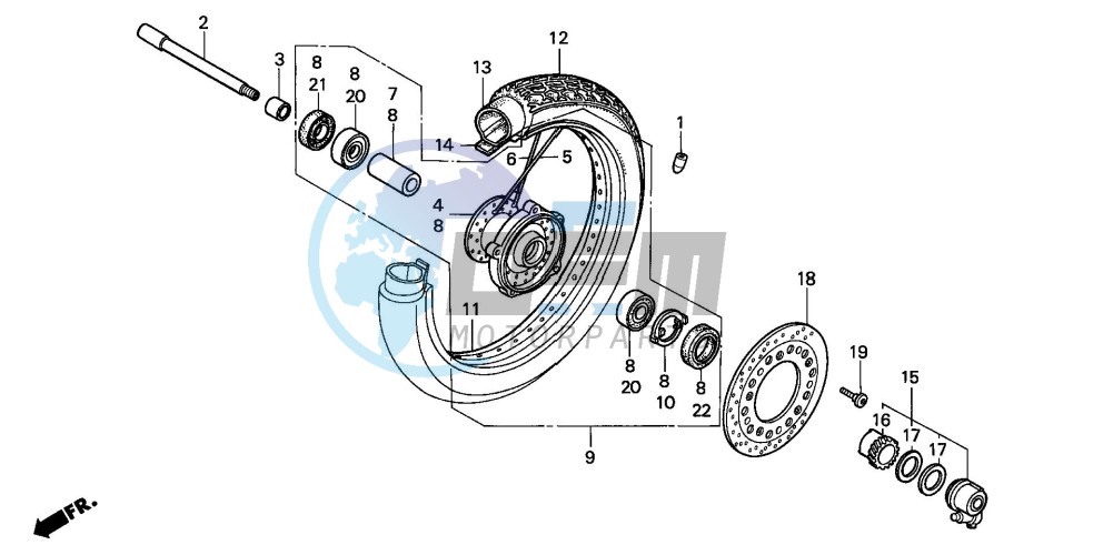 FRONT WHEEL