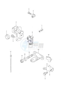 DF 9.9 drawing Remocon Cable Holder - w/Remote Control