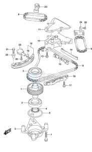 DF 300AP drawing Timing Chain