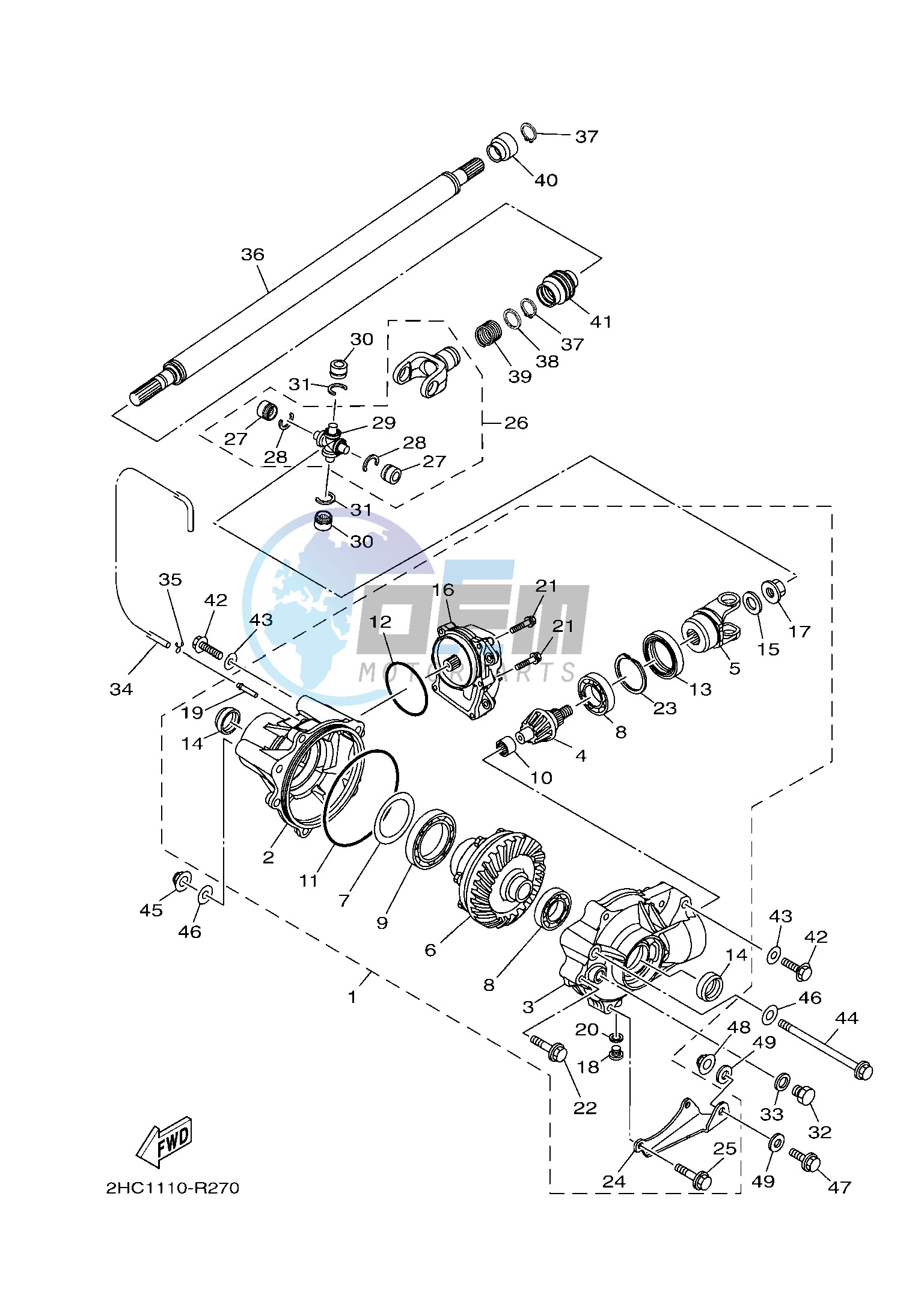 FRONT DIFFERENTIAL