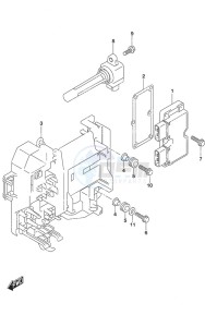 DF 150A drawing Rectifier/Ignition Coil