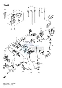 GSX-R1000 (E21) drawing WIRING HARNESS (GSX-R1000UFL1 E21)