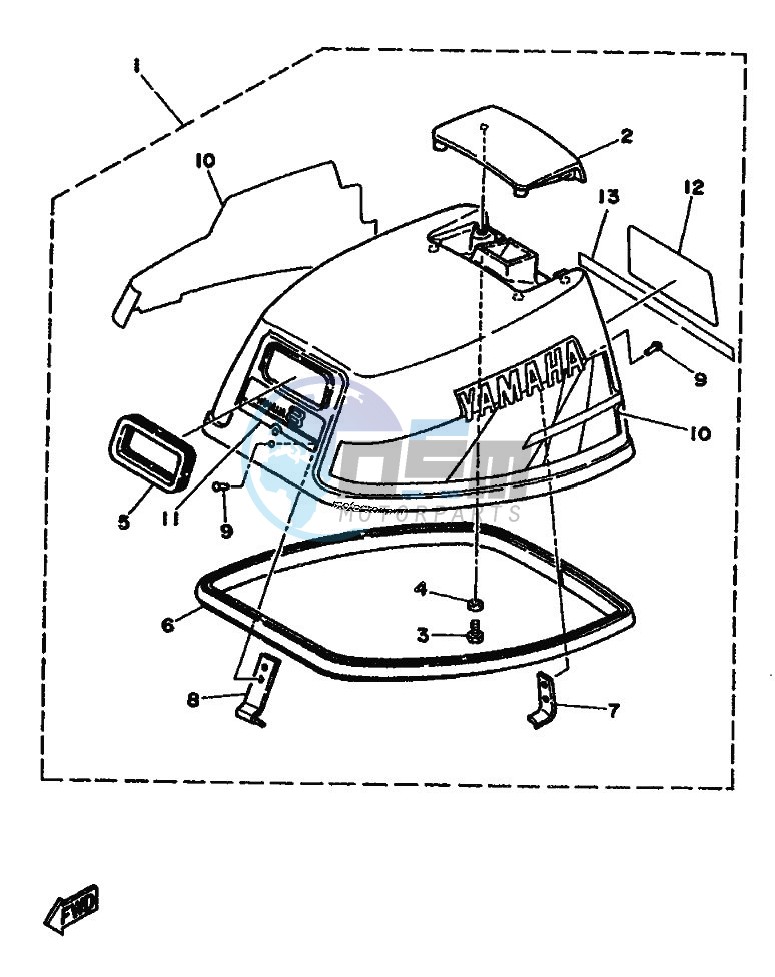 FAIRING-UPPER