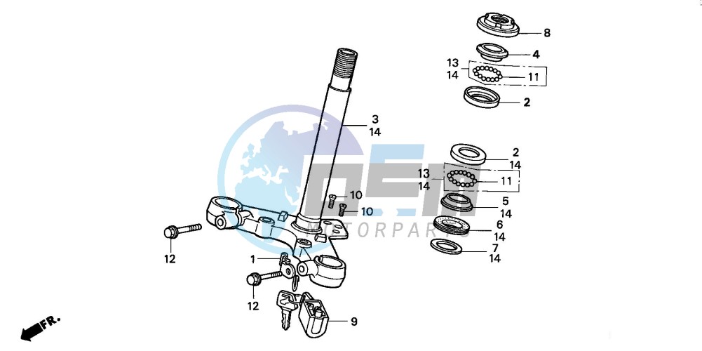 STEERING STEM