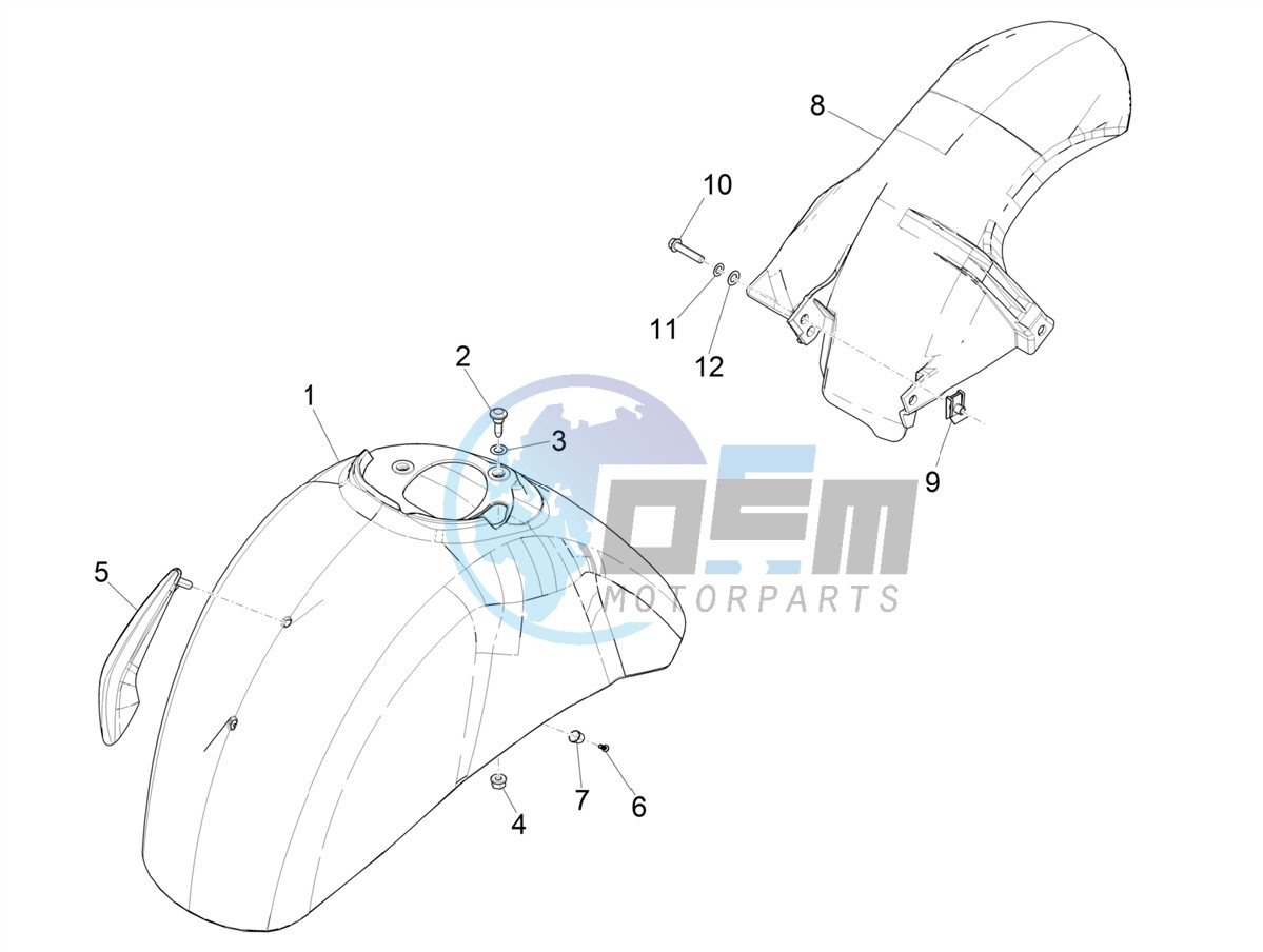 Wheel housing - Mudguard