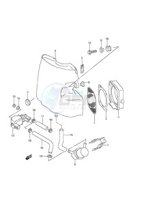 DF 40 drawing Silencer