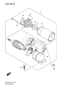 GSX-S 1000 drawing STARTING MOTOR