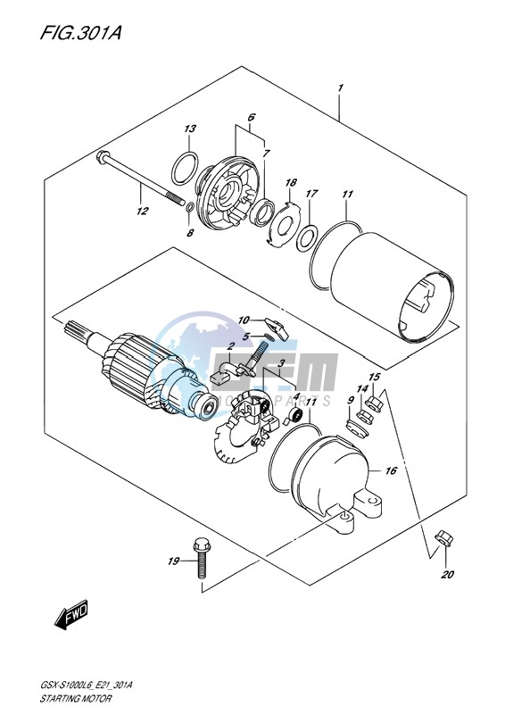 STARTING MOTOR