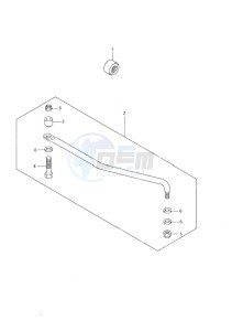 DF 9.9 drawing Drag Link w/Remote Control