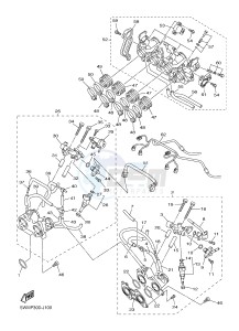 XJR1300 (5WMW) drawing INTAKE 2