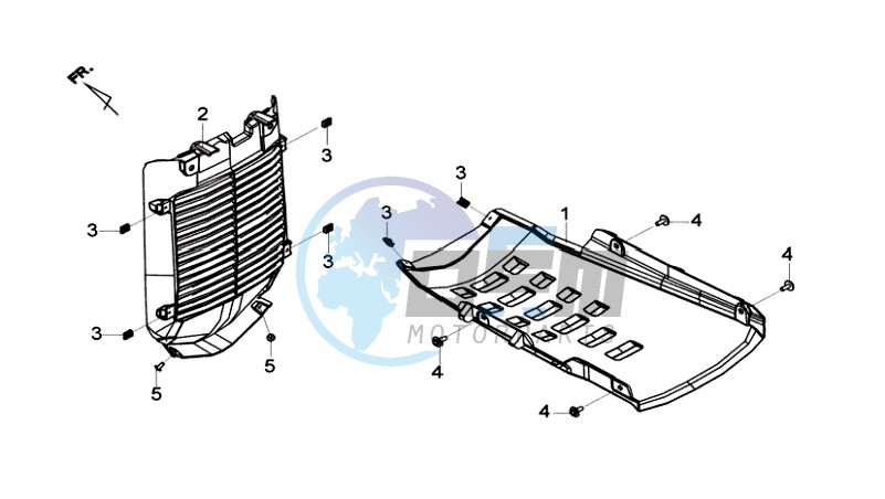 UNDERTAIL / COOLER COWLING