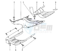 SV GEO - 125 cc drawing FOOTREST