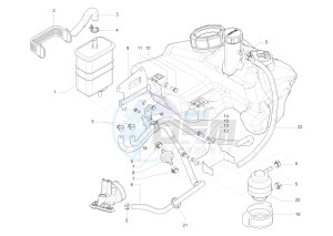 LXV 150 4T 3V IE NOABS E3 (APAC) drawing Anti-percolation system