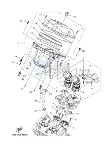 XT1200Z (2BS1 2BS2) drawing INTAKE