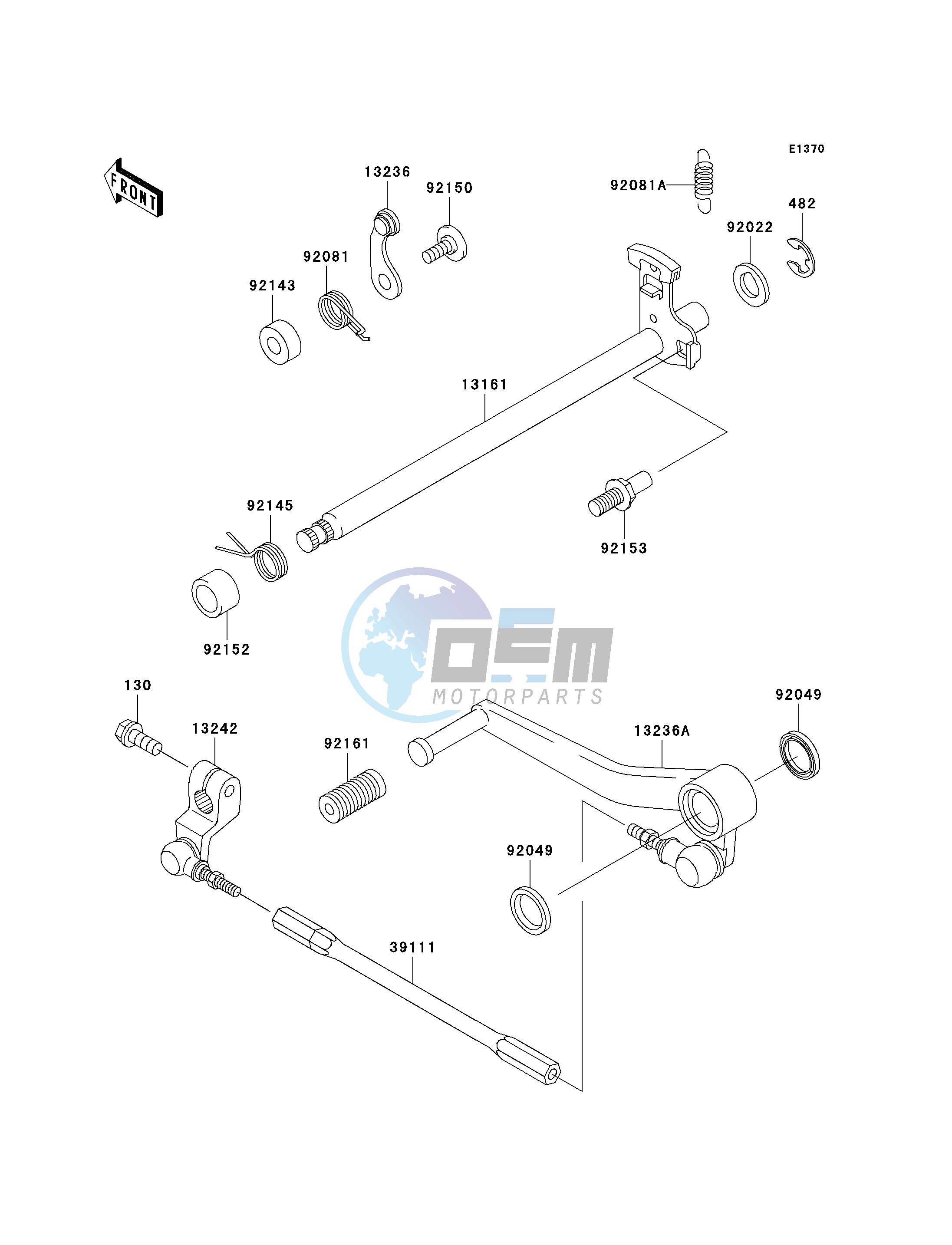 GEAR CHANGE MECHANISM