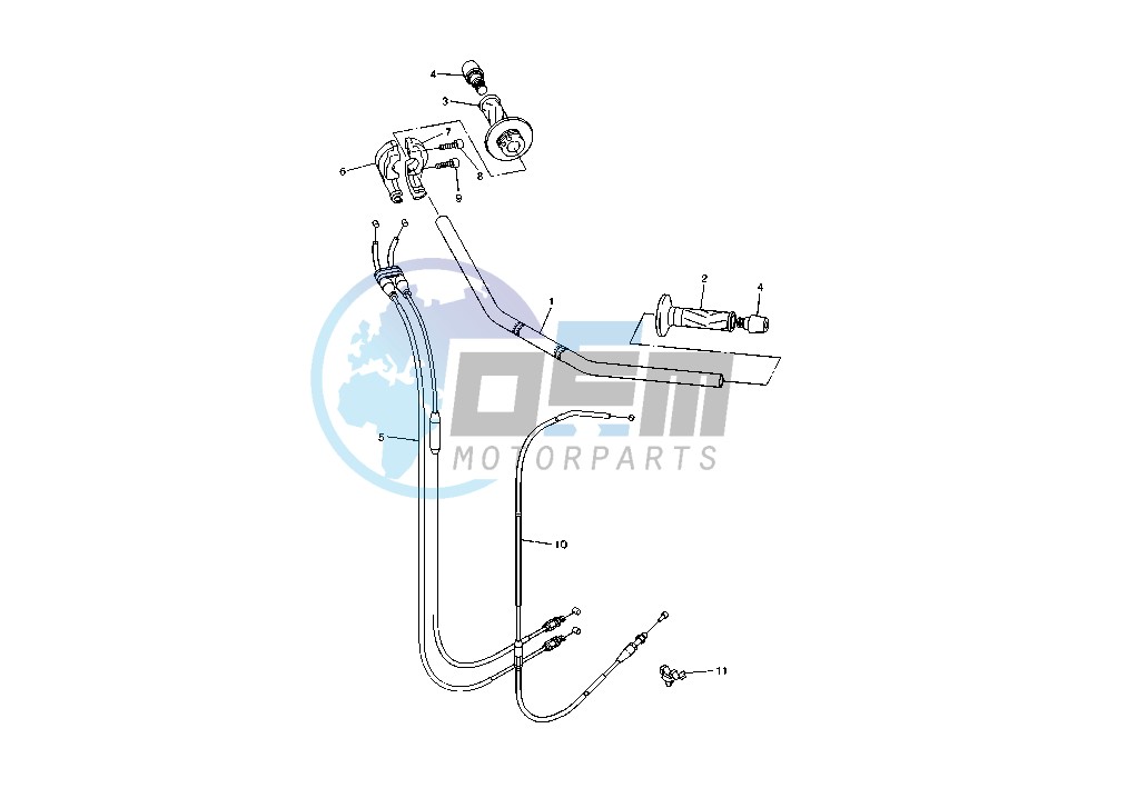 STEERING HANDLE- CABLE