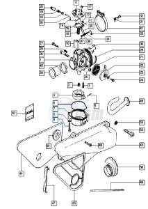 STANDARD_25-45kmh_K8-L0 50 K8-L0 drawing Carburator