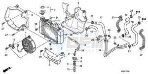 PES1509 Europe Direct - (ED) drawing RADIATOR