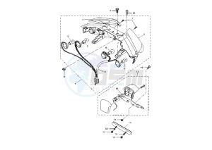 VP VERSITY 300 drawing TAILLIGHT