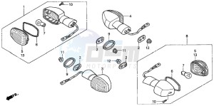 CBR900RE drawing WINKER (2)