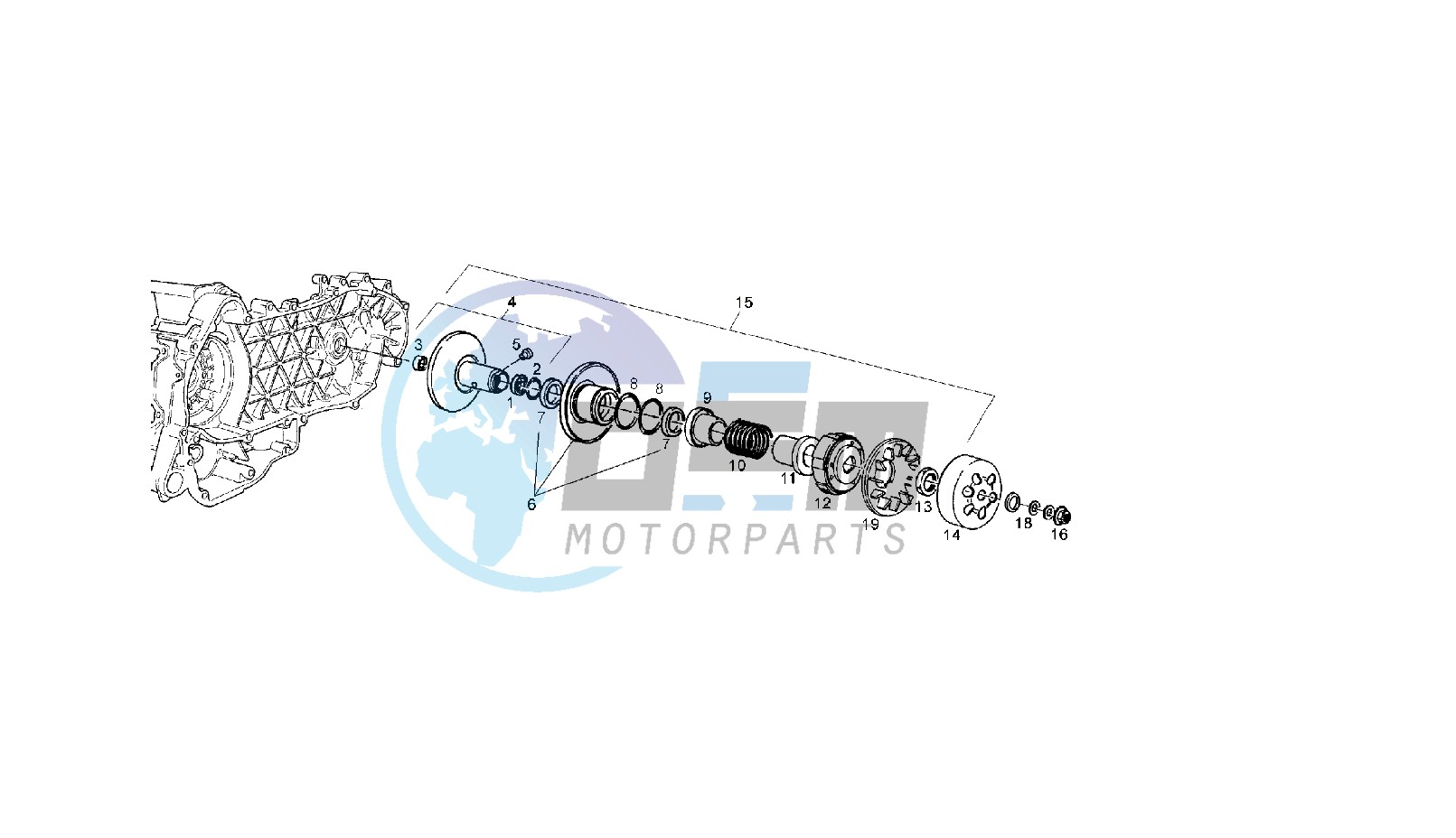 DRIVEN PULLEY