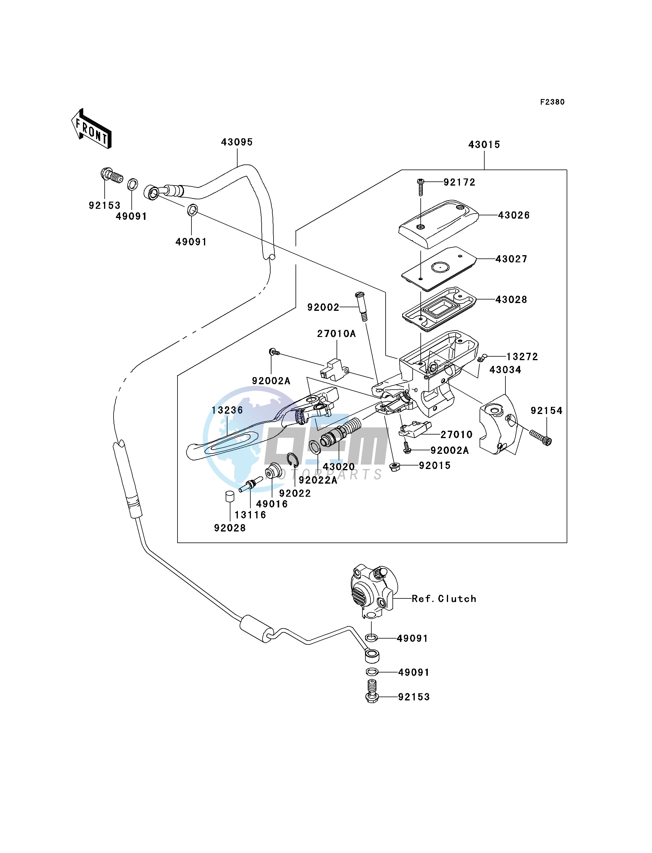 CLUTCH MASTER CYLINDER