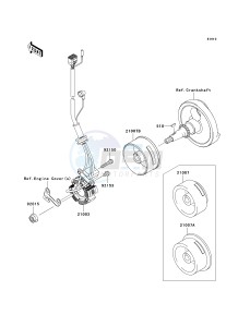 KX 250 W [KX250F MONSTER ENERGY] (W9FA) W9FA drawing GENERATOR