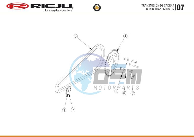 CHAIN TRANSMISSION