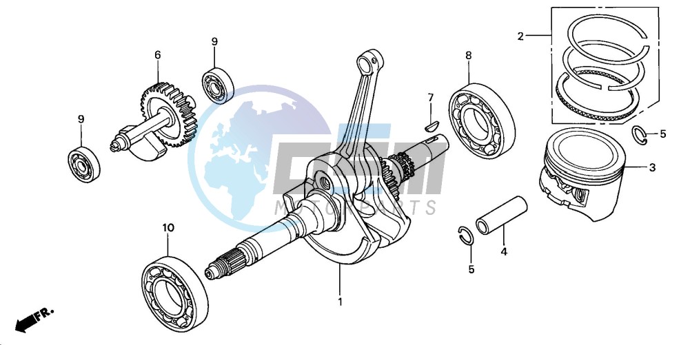 CRANKSHAFT/PISTON