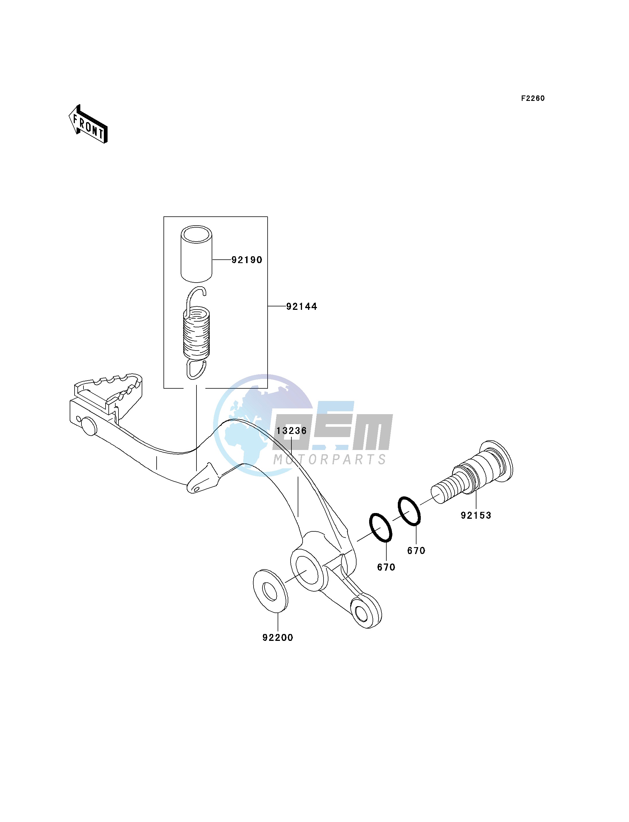 BRAKE PEDAL