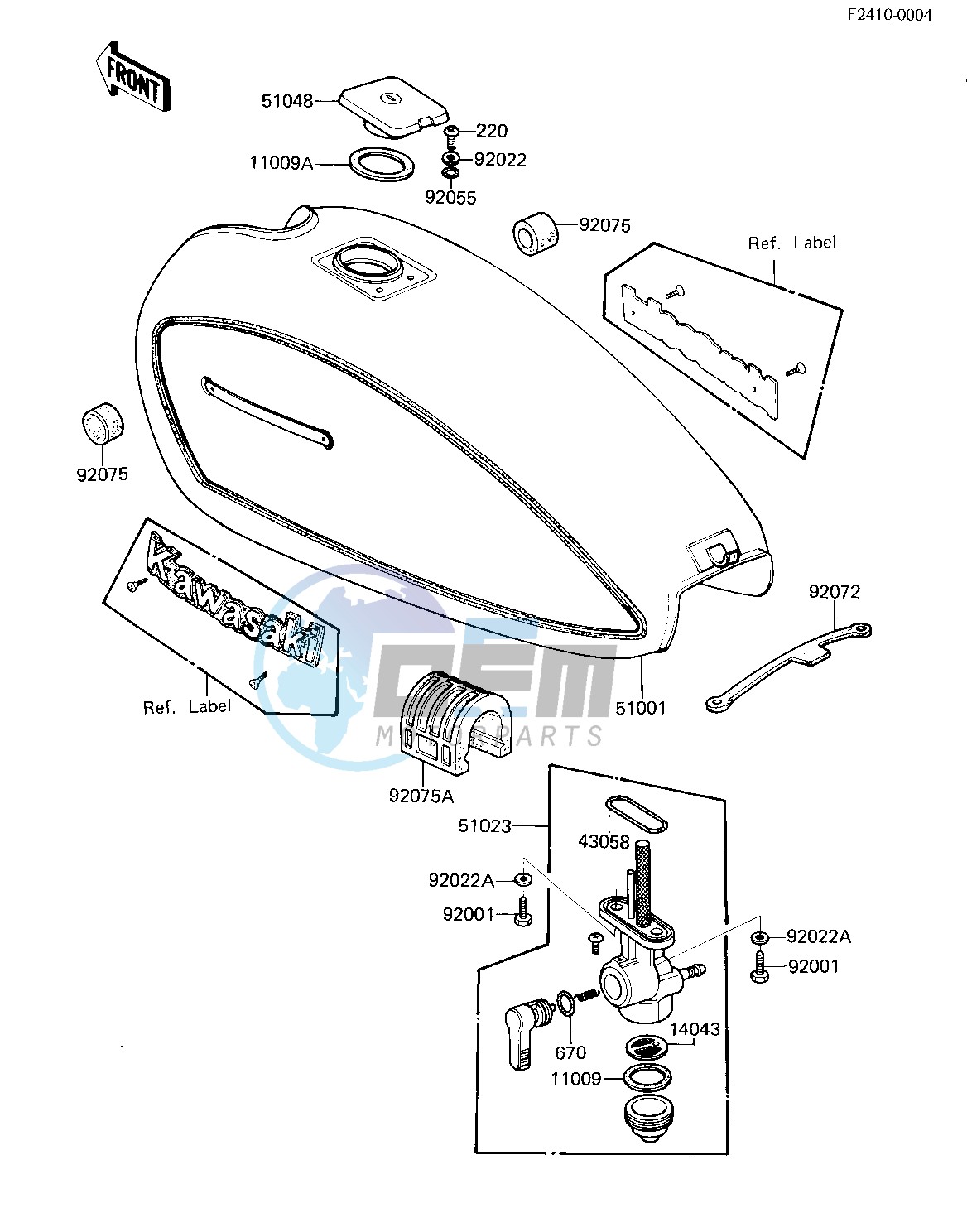 FUEL TANK -- 81 D2- -