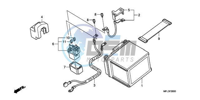 BATTERY (CBR1000RR)