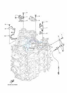 F250N drawing CYLINDER-AND-CRANKCASE-3