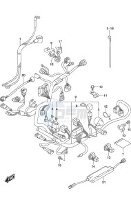 DF 9.9B drawing Harness Remote Control