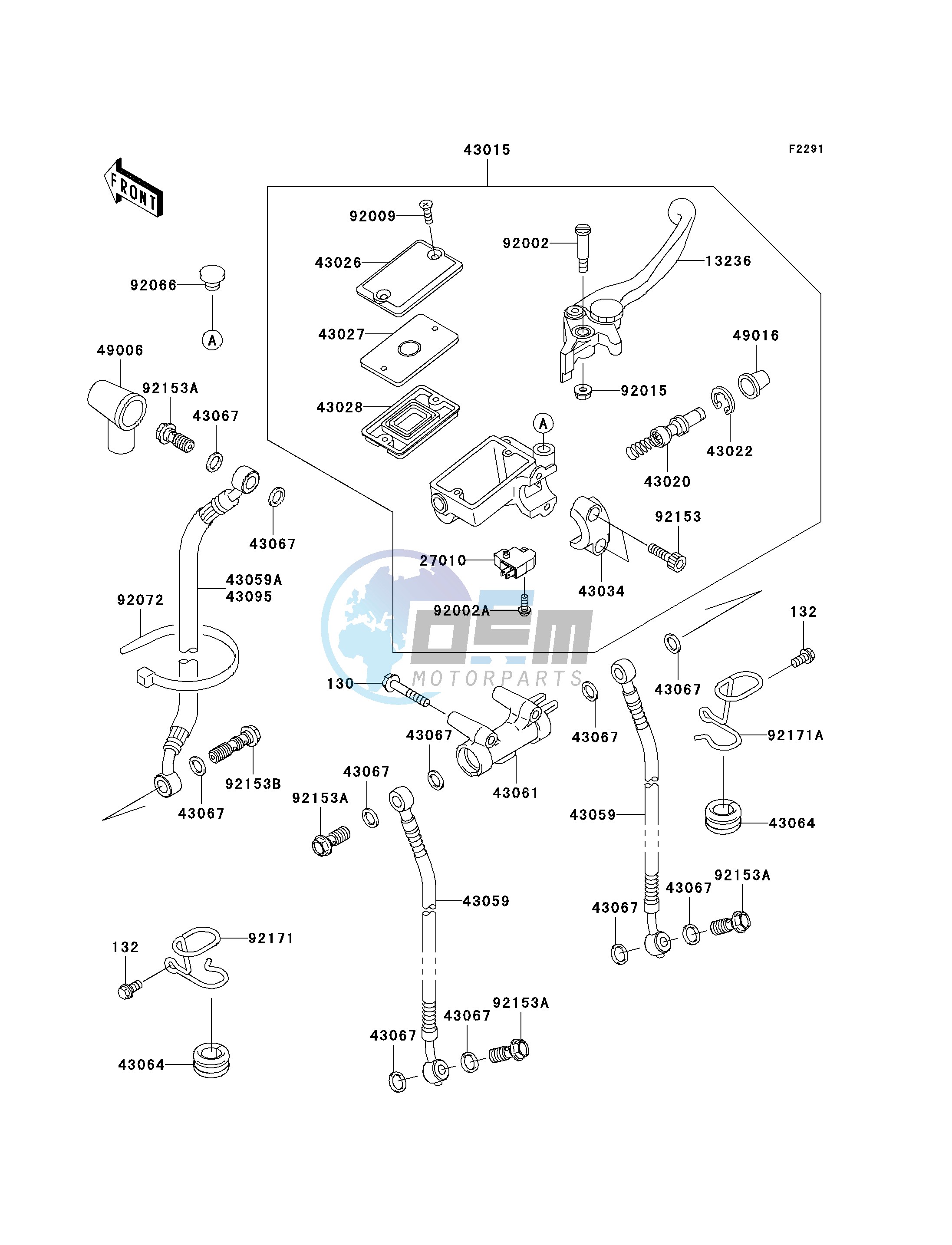 FRONT MASTER CYLINDER