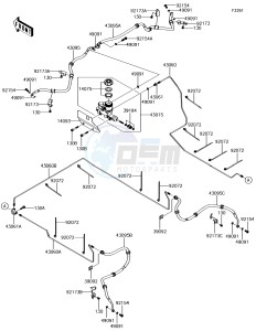 MULE PRO-DXT KAF1000BHF EU drawing Master Cylinder