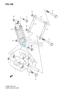 VL800C INTRUDER EU drawing REAR CUSHION LEVER