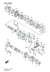 DR-Z125L EU drawing TRANSMISSION