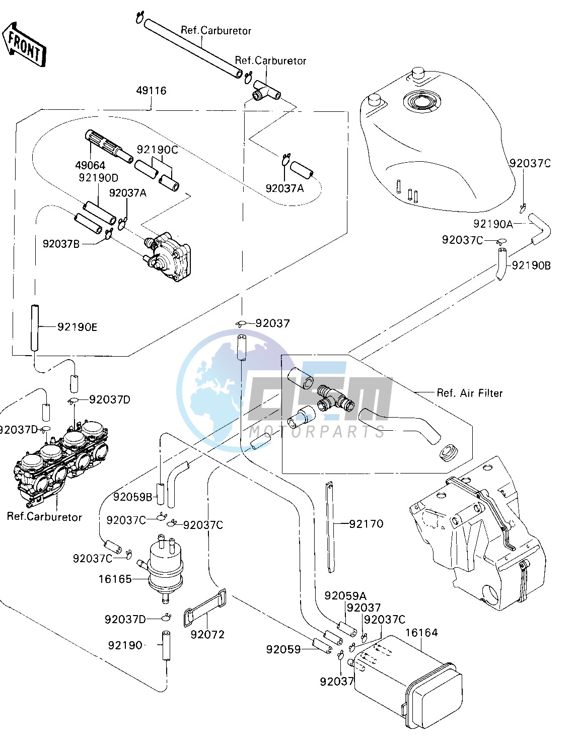 FUEL EVAPORATIVE SYSTEM