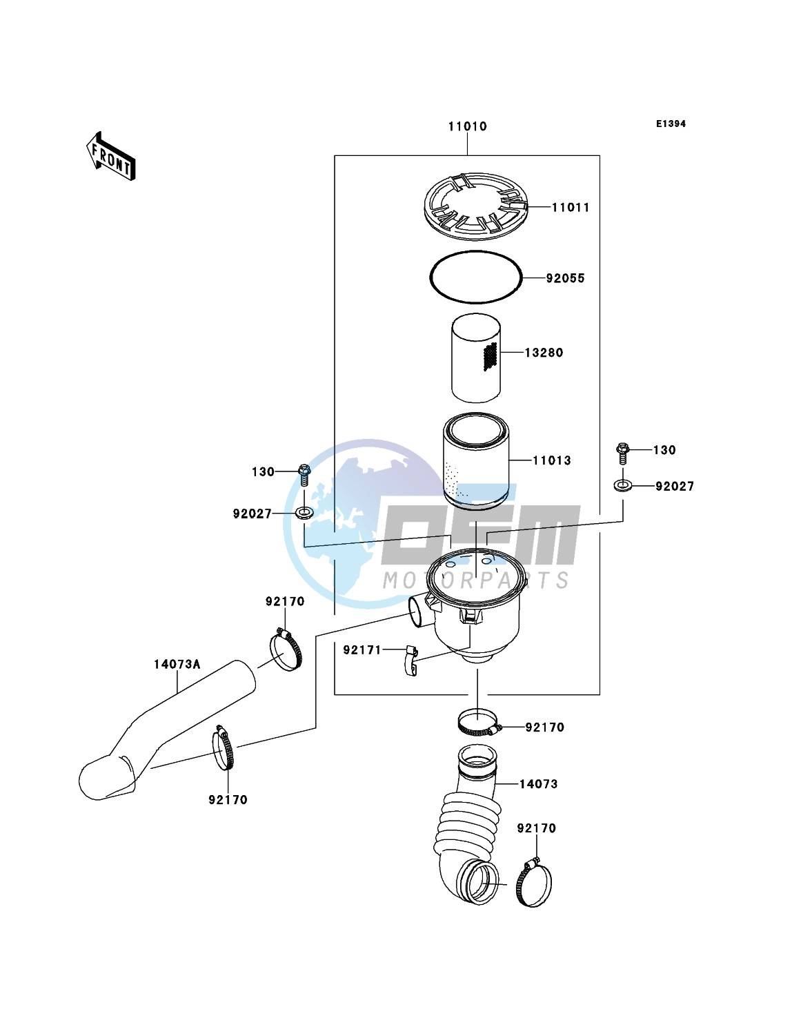 Air Cleaner-Belt Converter