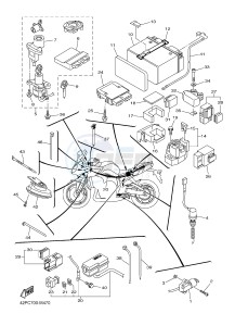 FZ8-S FZ8 FAZER 800 (42PA 42PE) drawing ELECTRICAL 2