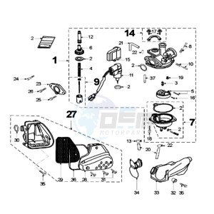 FIGHT LR drawing CARBURETTOR